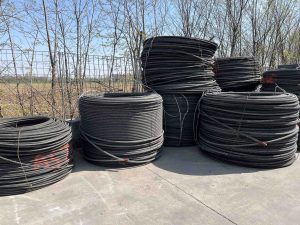 Cavi ASCR e ACSS recuperati per il riciclo e la lavorazione industriale