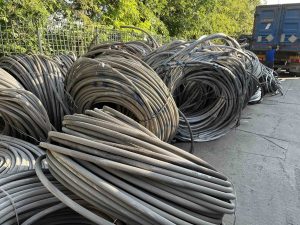 Cavi ASCR e ACSS recuperati per il riciclo e la lavorazione industriale