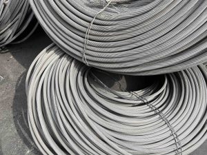 Processo di trasformazione dei rottami di cavi ASCR e AAC